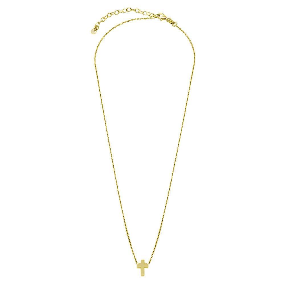 Mini Cross Pendant Necklace Birmingham Jewelry Silver Necklace Birmingham Jewelry