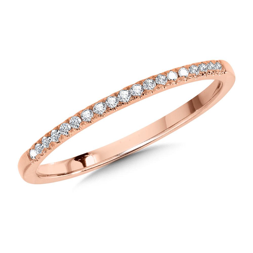 ROSE GOLD DIAMOND STACKABLE BAND Birmingham Jewelry Stackable Band Birmingham Jewelry