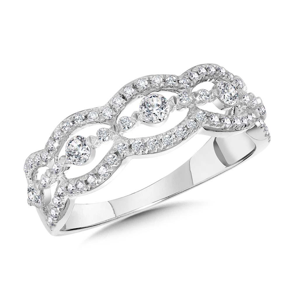 SCALLOPED DIAMOND ANNIVERSARY BAND Birmingham Jewelry Anniversary Band Birmingham Jewelry