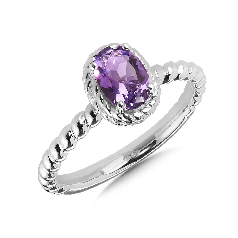 STERLING SILVER AMETHYST RING Birmingham Jewelry Ring Birmingham Jewelry