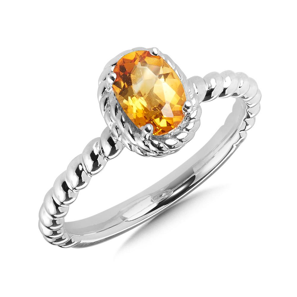 STERLING SILVER CITRINE RING Birmingham Jewelry Ring Birmingham Jewelry