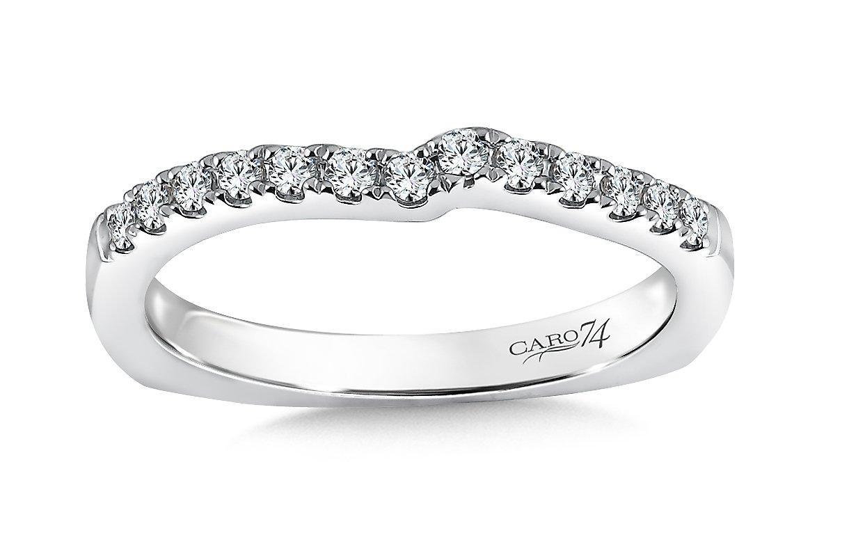 Caro74 - CR166BW-DIA Caro74 Wedding Band Birmingham Jewelry Caro74 - CR166BW-DIA Wedding Band