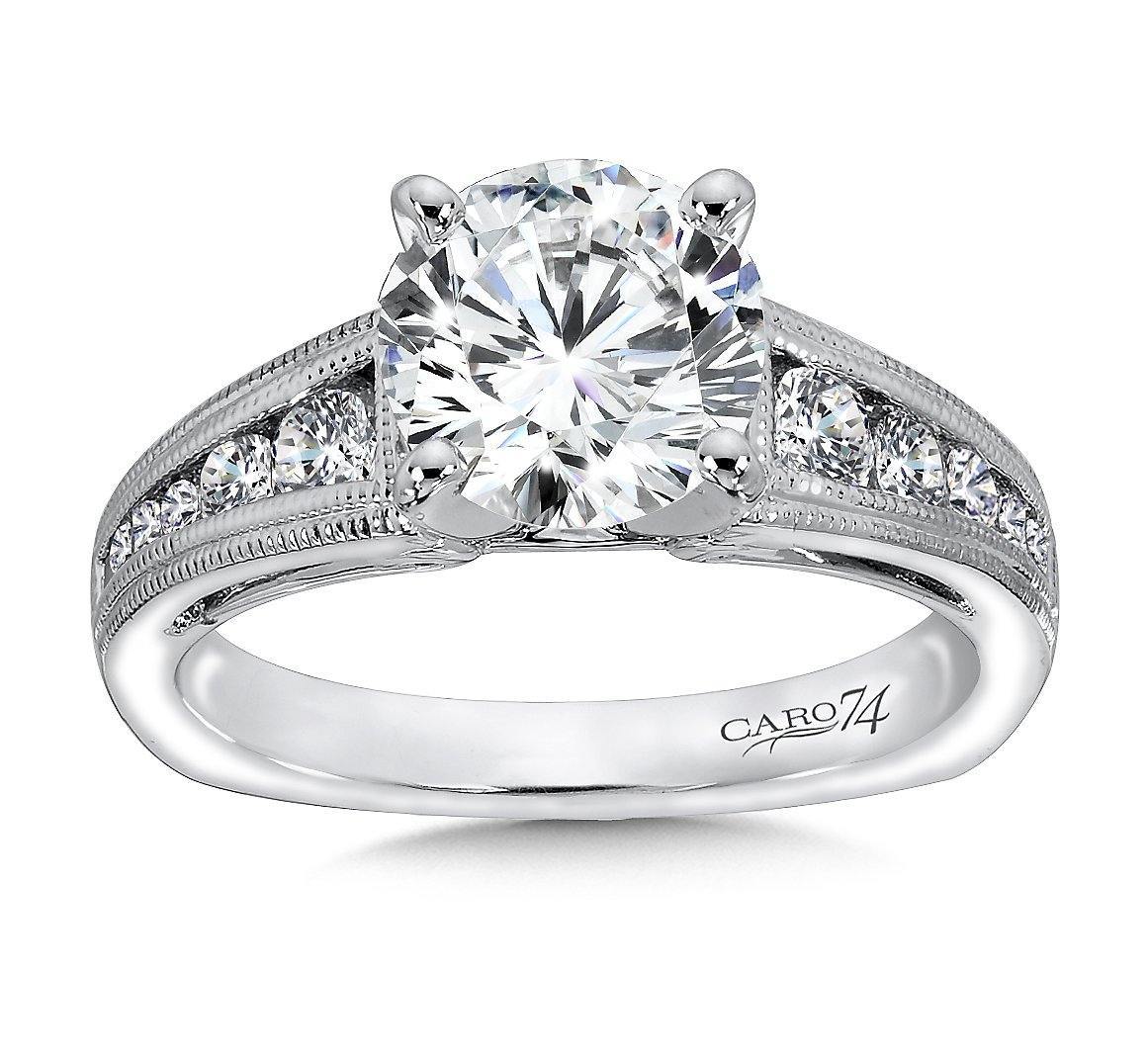 Caro74 - CR193W Caro74 Engagement Ring Birmingham Jewelry Caro74 - CR193W Engagement ring