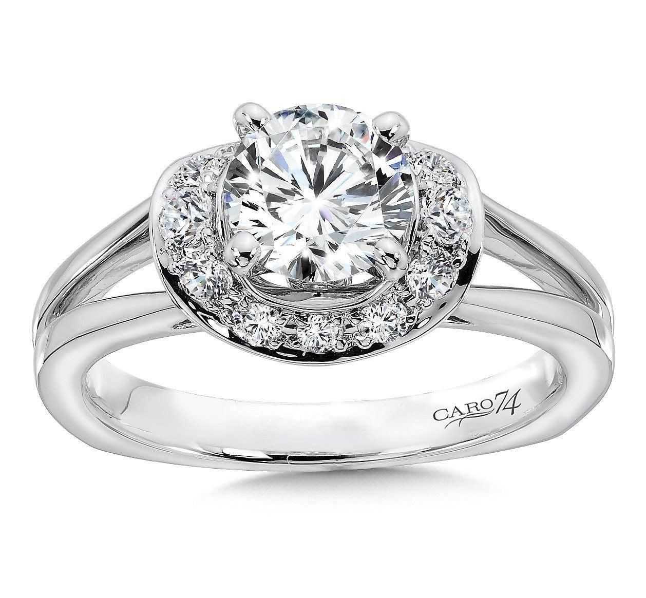 Caro74 - CR332W Caro74 Engagement Ring Birmingham Jewelry Caro74 - CR332W Engagement ring