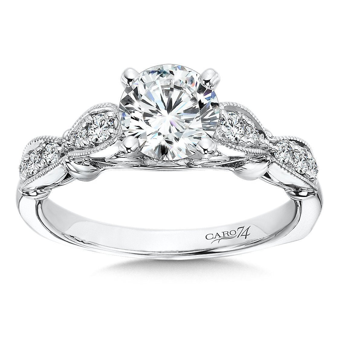 Caro74 - CR373W Caro74 Engagement Ring Birmingham Jewelry Caro74 - CR373W Engagement ring