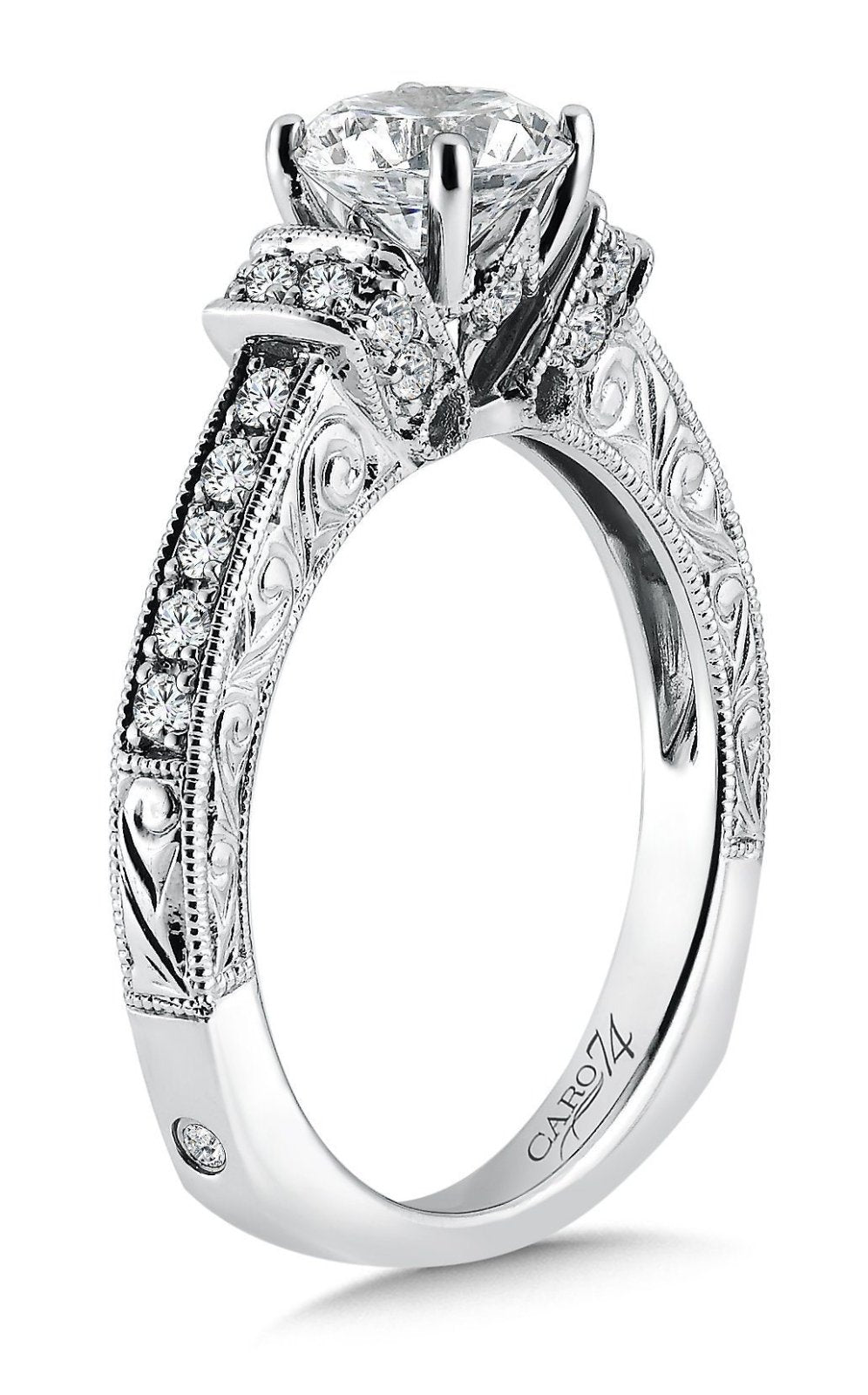 Caro74 - CR394W Caro74 Engagement Ring Birmingham Jewelry Caro74 - CR394W Engagement ring