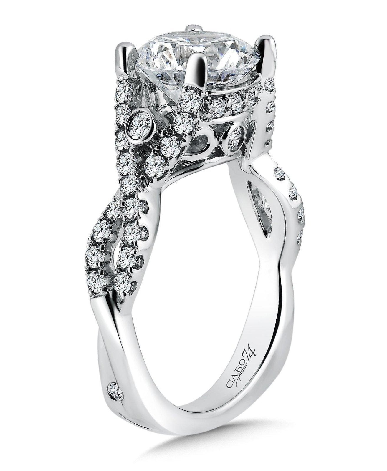 Caro74 - CR396W Caro74 Engagement Ring Birmingham Jewelry Caro74 - CR396W Engagement ring