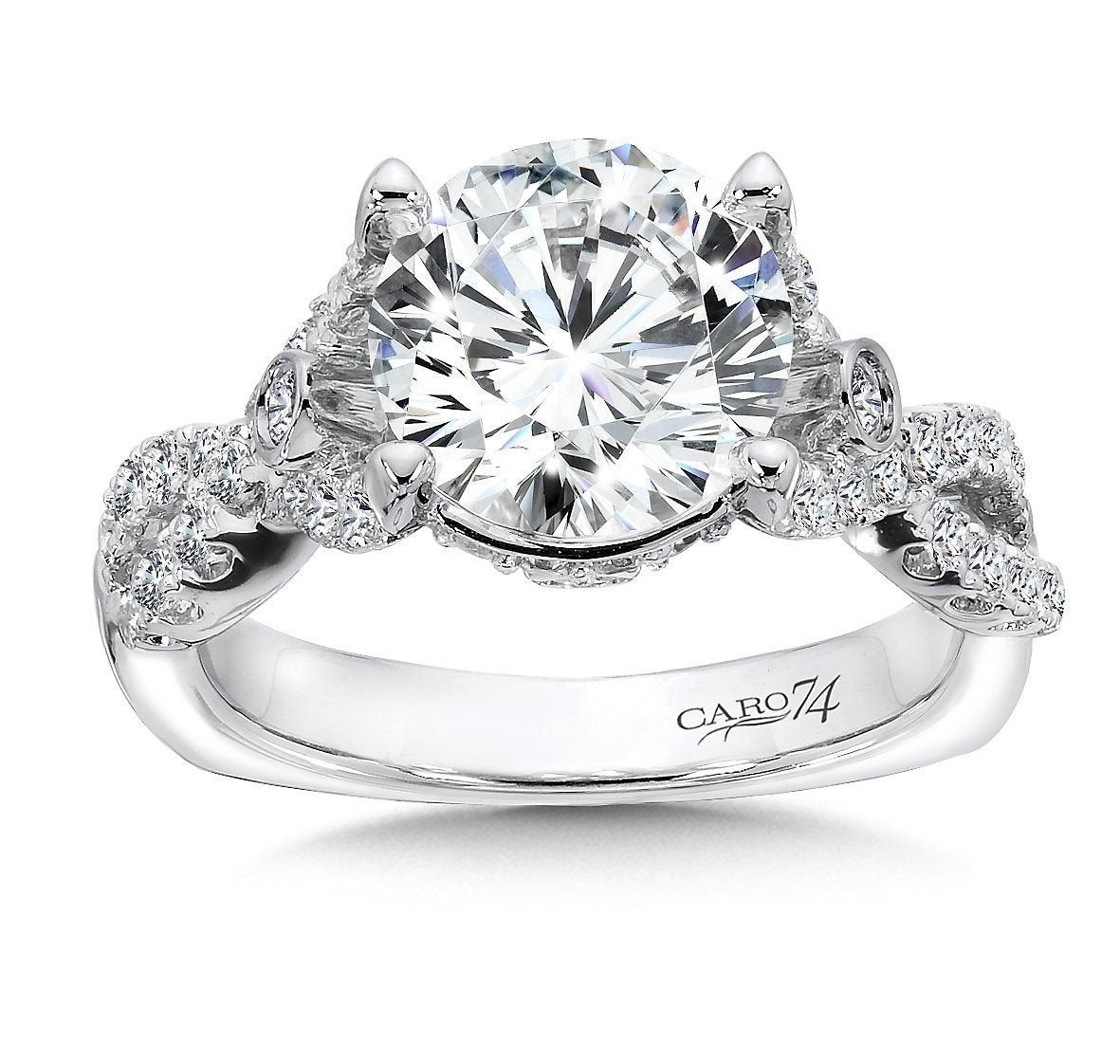 Caro74 - CR396W Caro74 Engagement Ring Birmingham Jewelry Caro74 - CR396W Engagement ring
