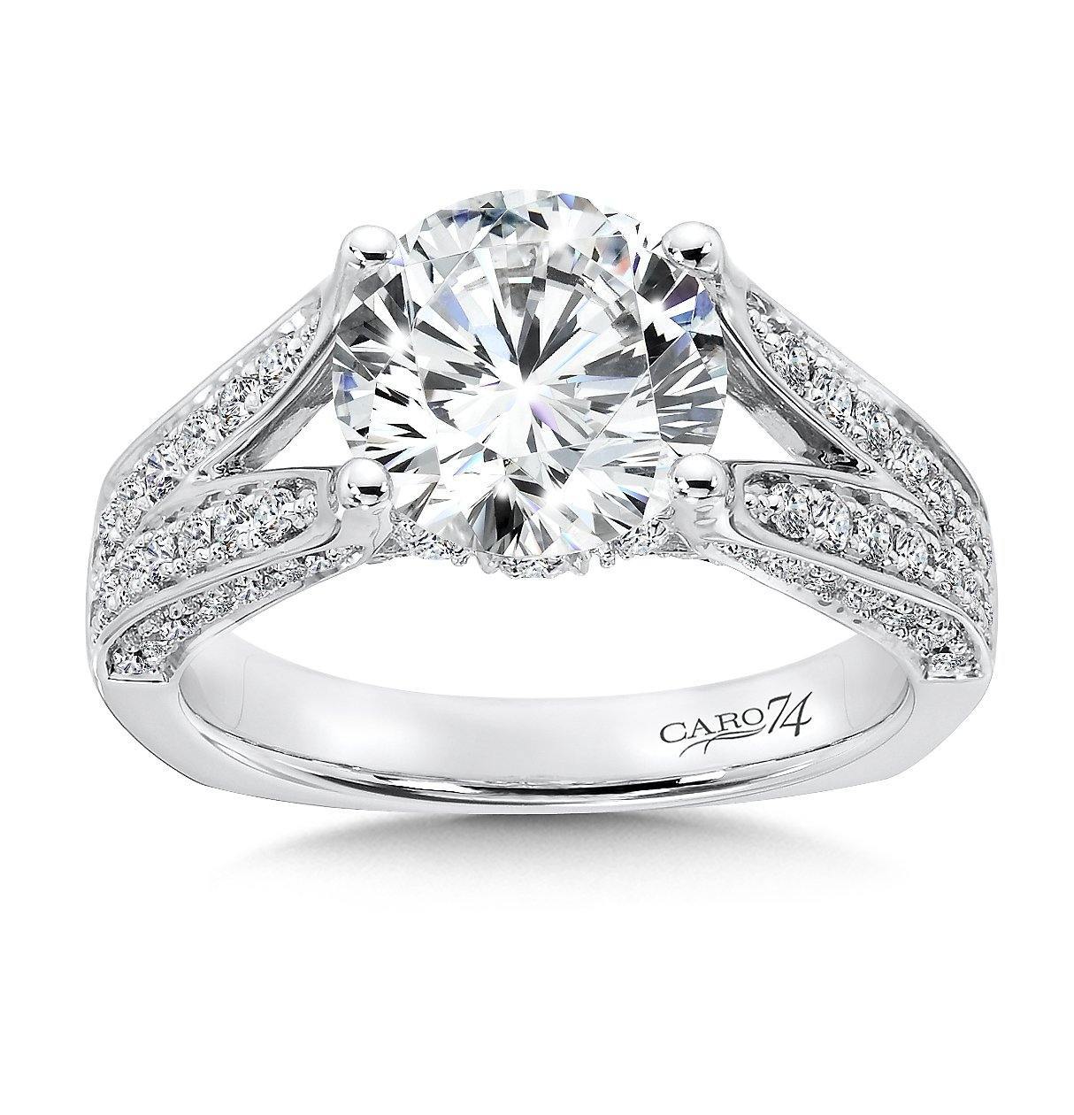 Caro74 - CR407W Caro74 Engagement Ring Birmingham Jewelry Caro74 - CR407W Engagement ring