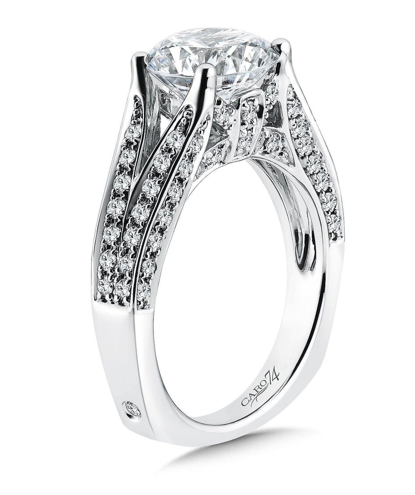 Caro74 - CR407W Caro74 Engagement Ring Birmingham Jewelry Caro74 - CR407W Engagement ring