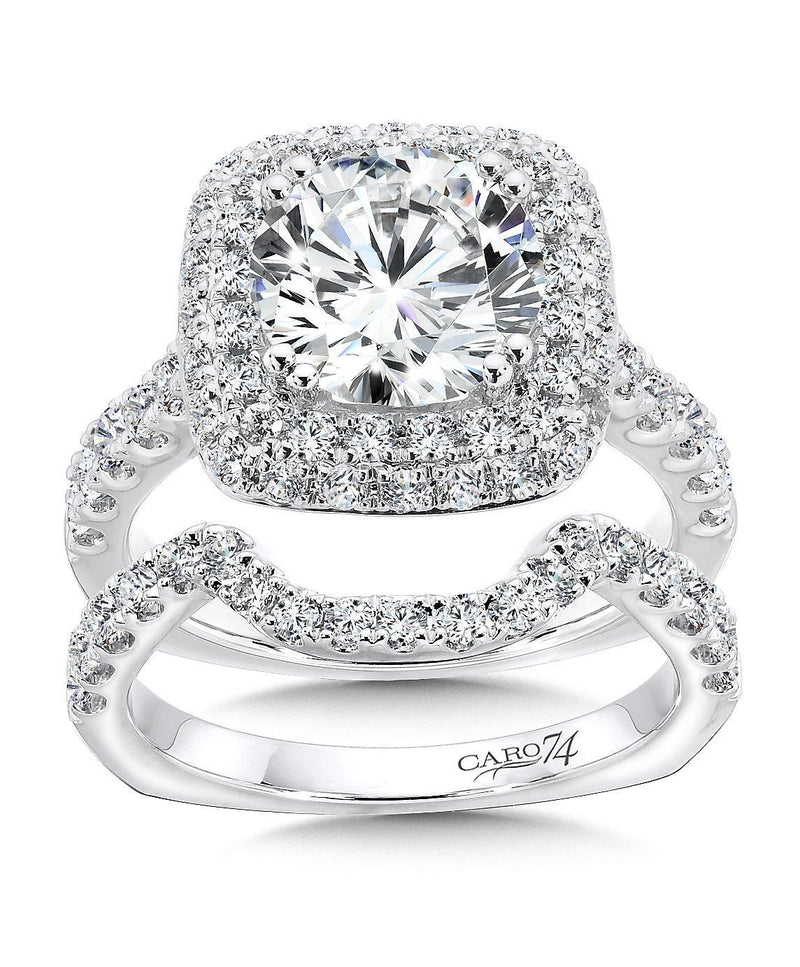 Caro74 - CR411W Caro74 Engagement Ring Birmingham Jewelry Caro74 - CR411W Engagement Ring