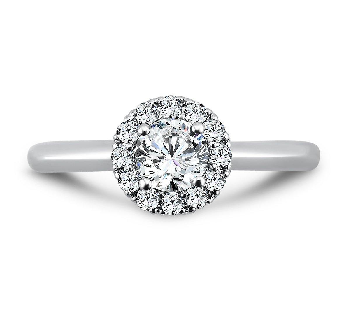 Caro74 - CR425W Caro74 Engagement Ring Birmingham Jewelry Caro74 - CR425W Engagement Ring