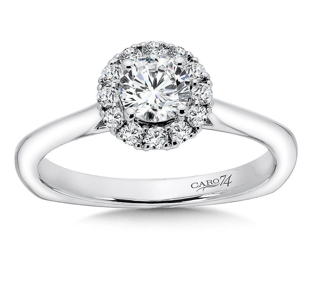 Caro74 - CR425W Caro74 Engagement Ring Birmingham Jewelry Caro74 - CR425W Engagement Ring