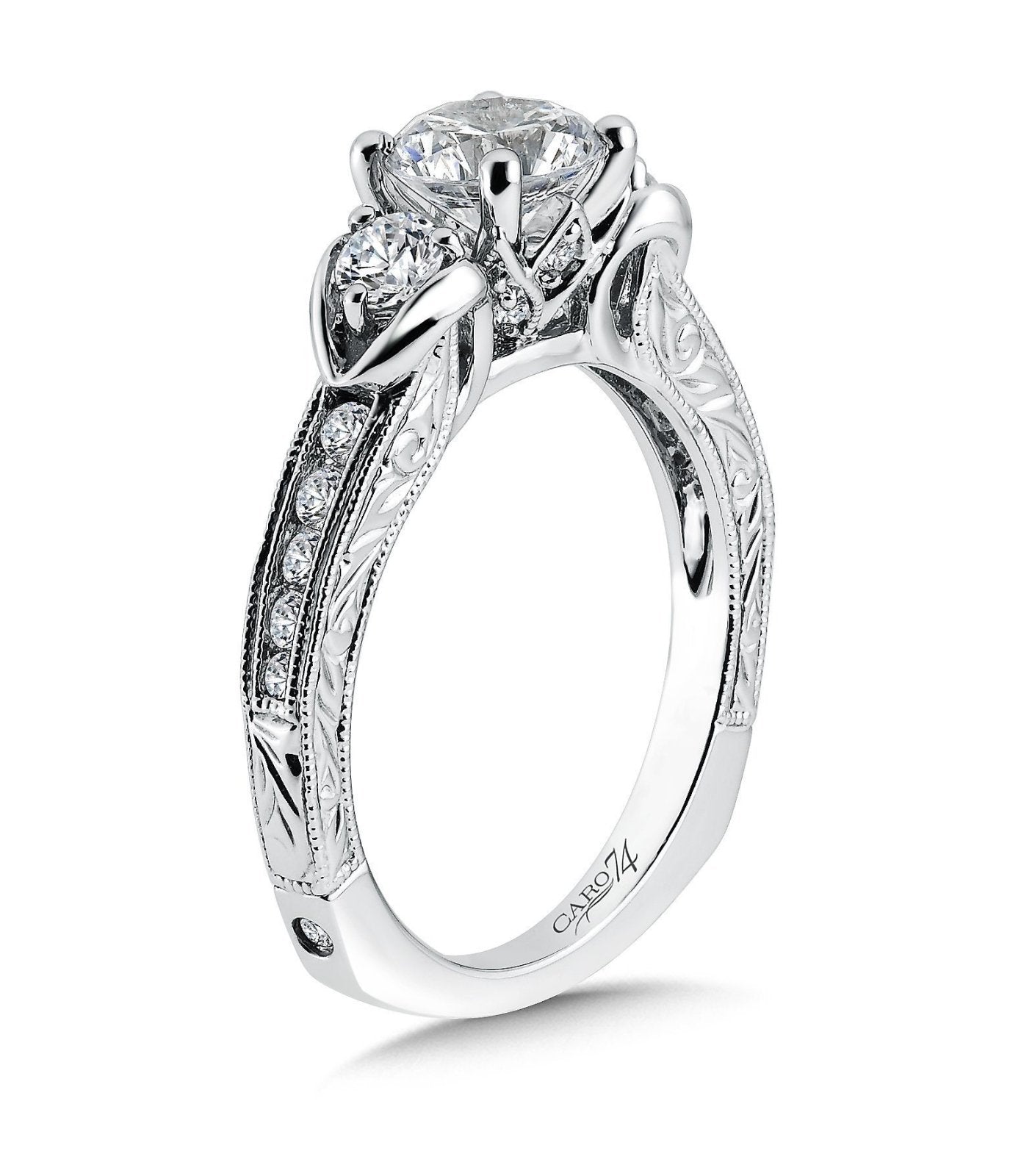 Caro74 - CR427W Caro74 Engagement Ring Birmingham Jewelry Caro74 - CR427W Engagement Ring