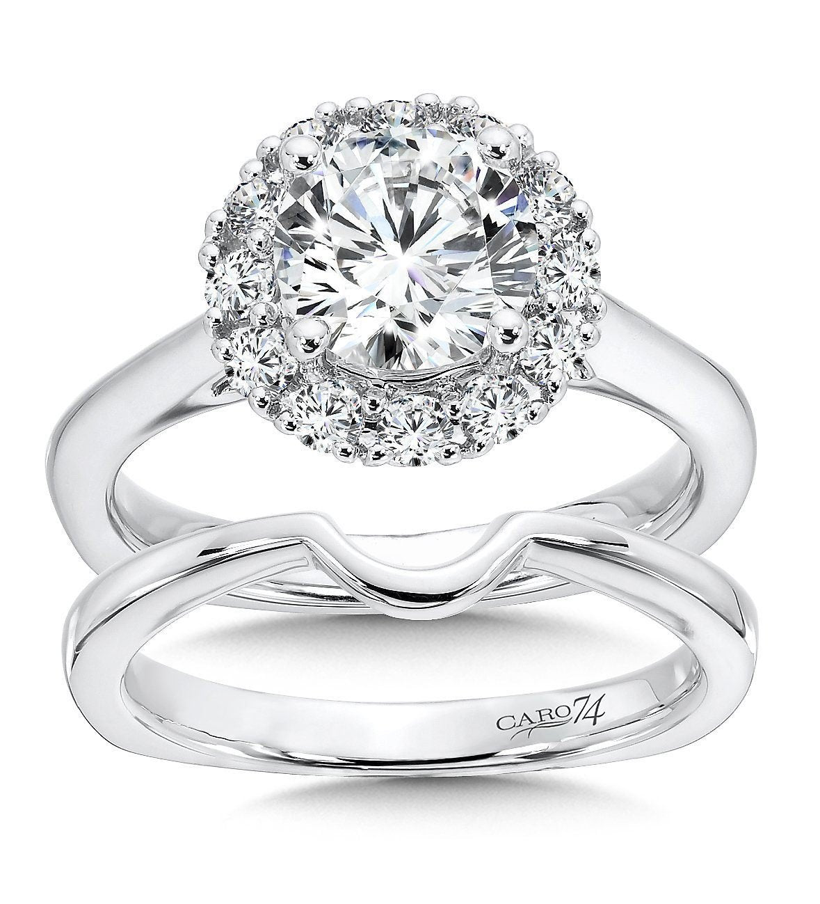 Caro74 - CR463W Caro74 Engagement Ring Birmingham Jewelry Caro74 - CR463W Engagement Ring