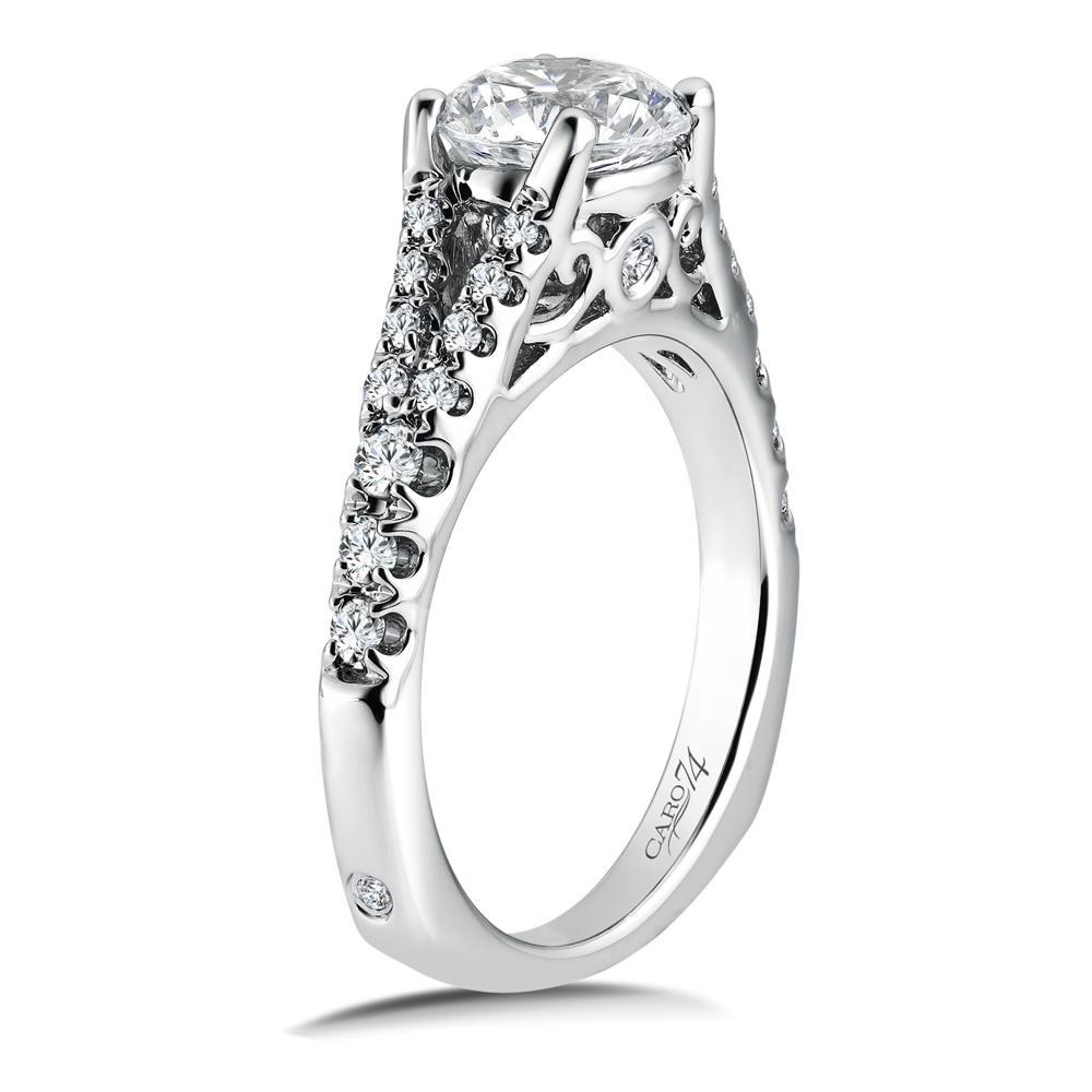 Caro74 - CR465W Caro74 Engagement Ring Birmingham Jewelry Caro74 - CR465W Engagement Ring
