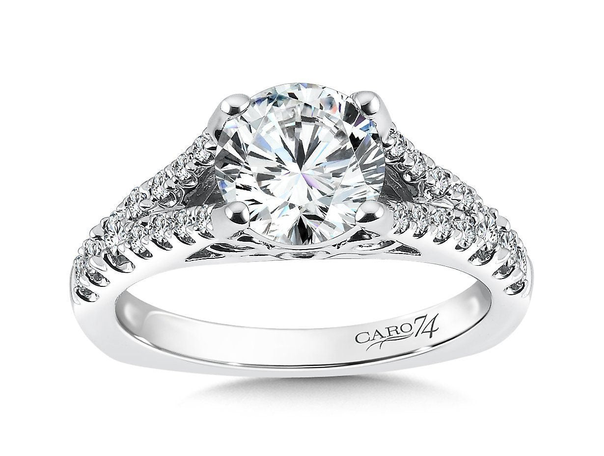 Caro74 - CR465W Caro74 Engagement Ring Birmingham Jewelry Caro74 - CR465W Engagement Ring