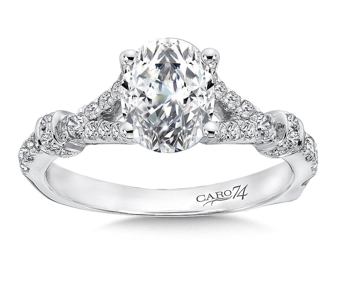 Caro74 - CR542W Caro74 Engagement Ring Birmingham Jewelry Caro74 - CR542W Engagement Ring