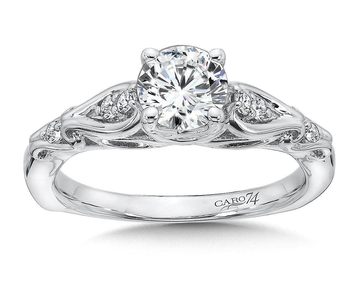 Caro74 - CR551W Caro74 Engagement Ring Birmingham Jewelry Caro74 - CR551W Engagement Ring