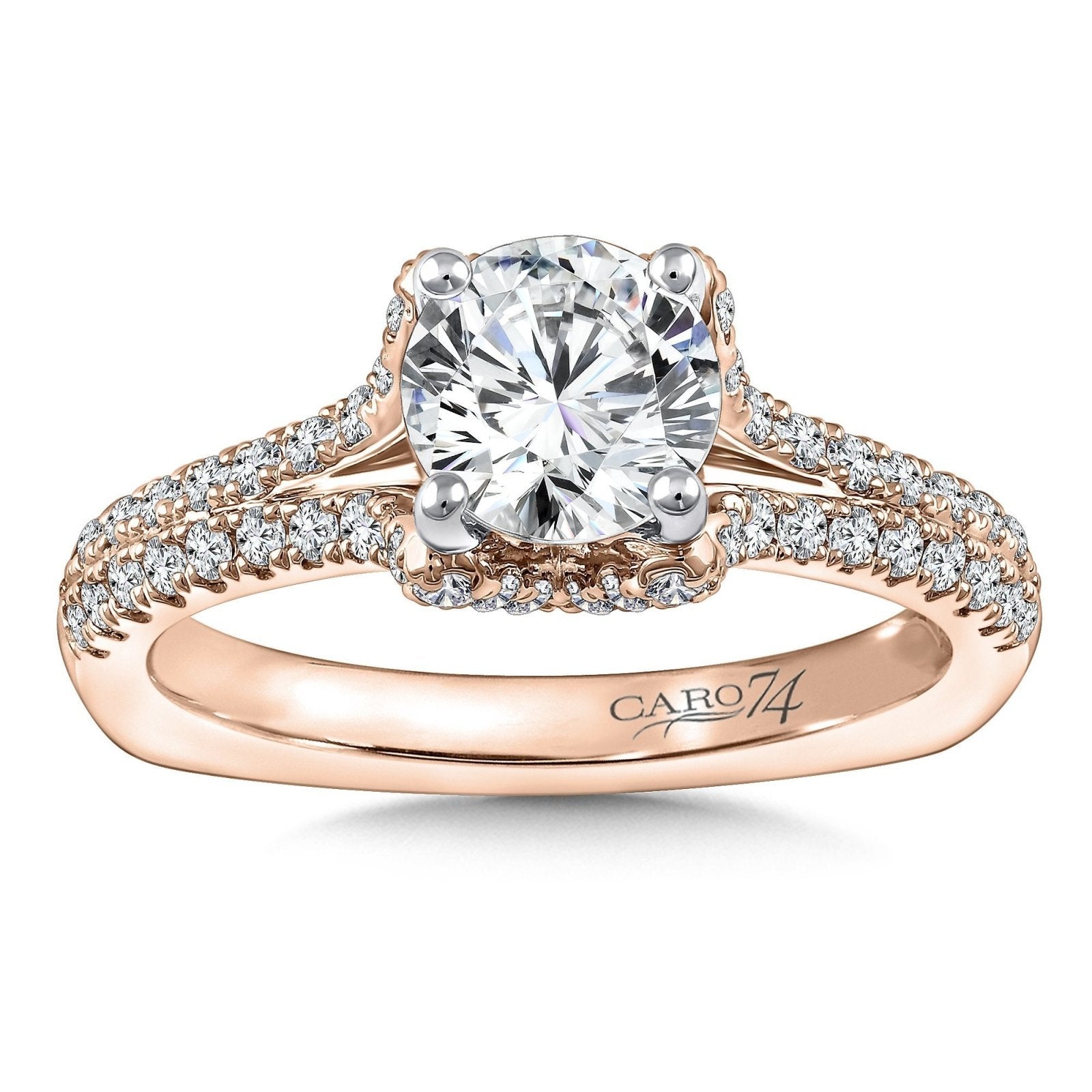 Caro74 - CR820P Caro74 Engagement Ring Birmingham Jewelry Caro74 - CR820P Engagement Ring