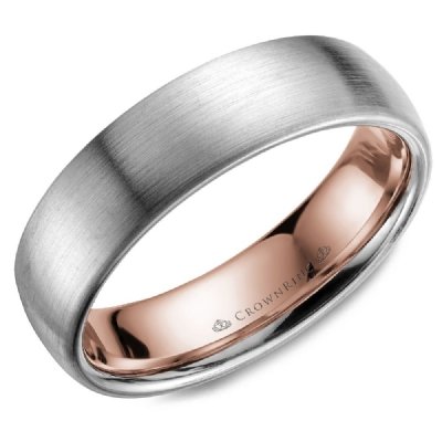 CrownRing WB-039 CrownRing Men's Band Birmingham Jewelry