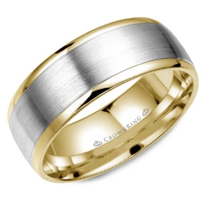 CrownRing WB-7313 CrownRing Men's Band Birmingham Jewelry