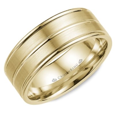 CrownRing WB-9049 CrownRing Men's Band Birmingham Jewelry