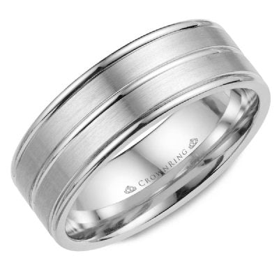 CrownRing WB-9049 CrownRing Men's Band Birmingham Jewelry