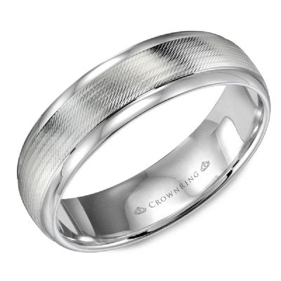 CrownRing WB-9560 CrownRing Men's Band Birmingham Jewelry