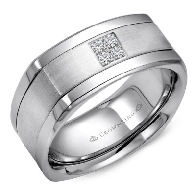 CrownRing WB-9671 CrownRing Men's Band Birmingham Jewelry