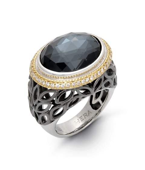 Hera - HR12SYGHMTDI Designs by HERA Silver Ring Birmingham Jewelry