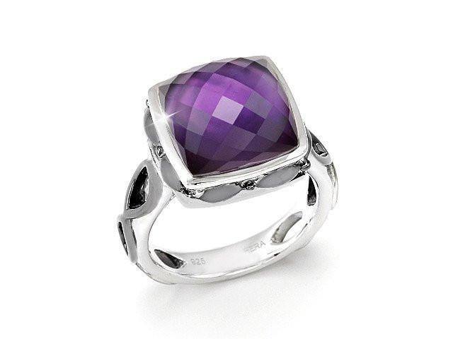 Hera - HR24SVIO Designs by HERA Silver Ring Birmingham Jewelry