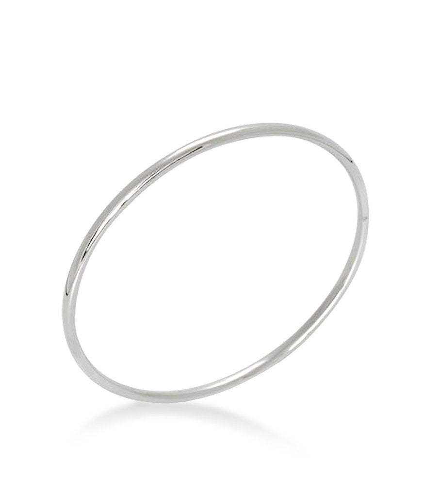 Hera - HSB54S-MF Designs by HERA Silver Bangle Bracelet Birmingham Jewelry
