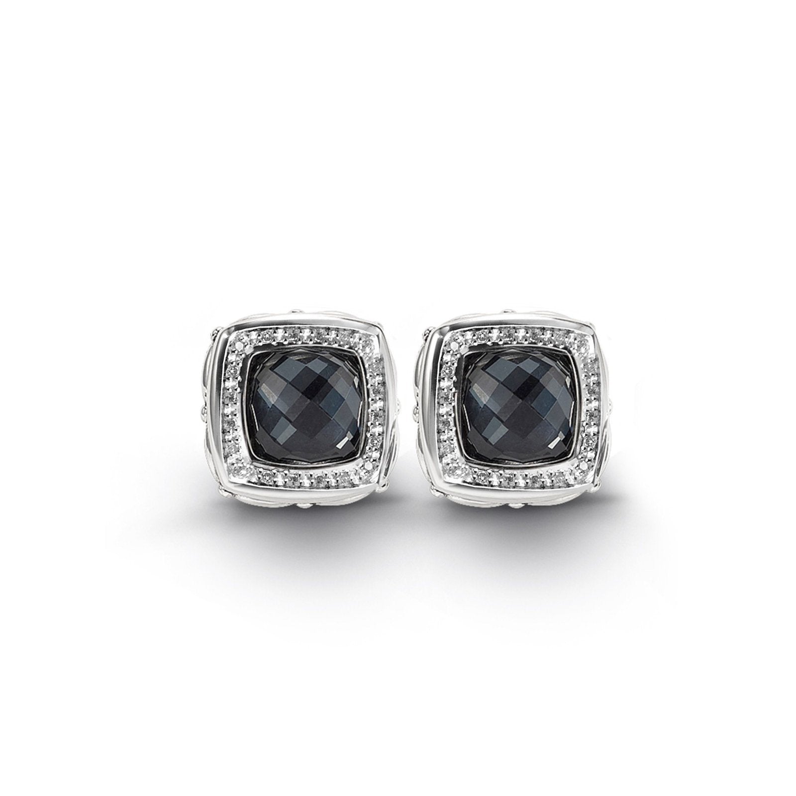Hera - HSE102SHMTDI Designs by HERA Silver Earrings Birmingham Jewelry