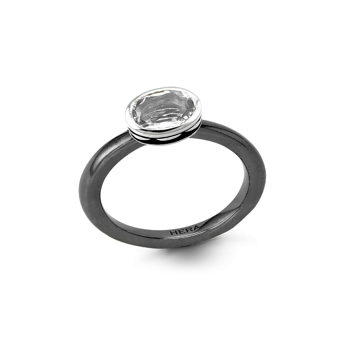 Hera - HSR104SMAR-BR Designs by HERA Silver Ring Birmingham Jewelry