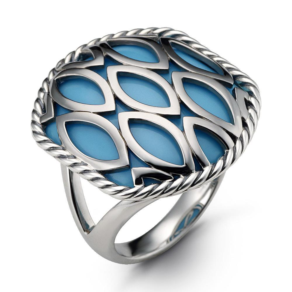 Hera - HSR98STQ Designs by HERA Silver Ring Birmingham Jewelry