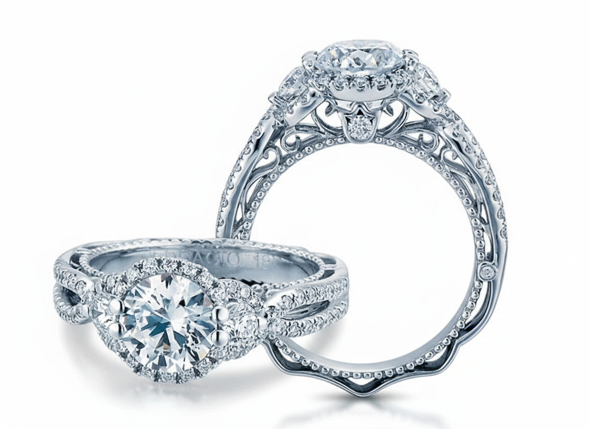 VENETIAN-5032R VERRAGIO Engagement Ring Birmingham Jewelry Verragio Jewelry | Diamond Engagement Ring VENETIAN-5032R