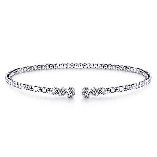 Gabriel & Co. -  BG4120-65W45JJ Gabriel & Co. Bangle Bracelet Birmingham Jewelry