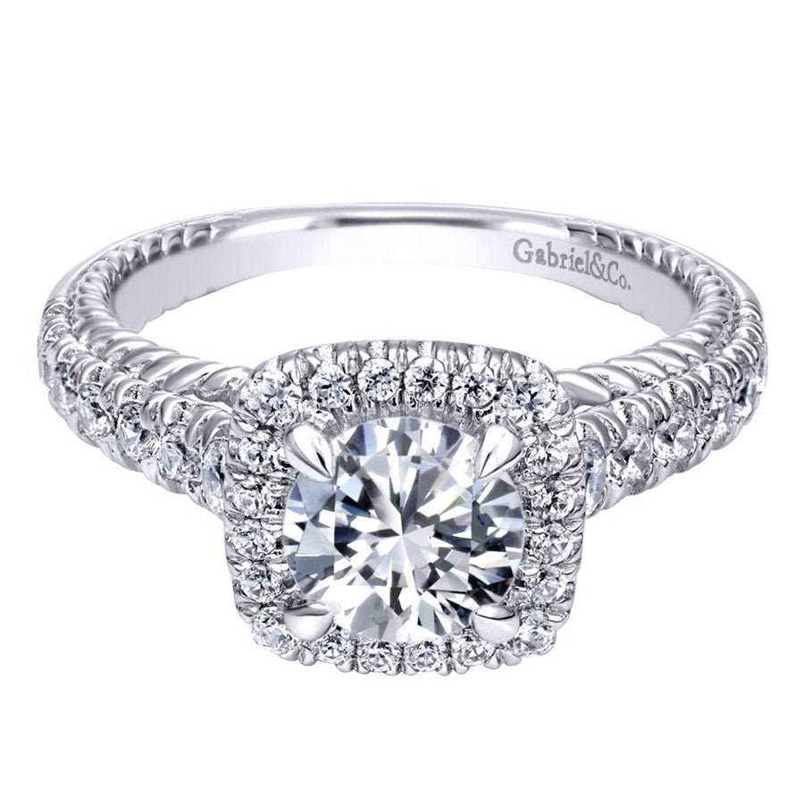 Gabriel & Co. - ER10108W44JJ Gabriel & Co. Engagement Ring Birmingham Jewelry