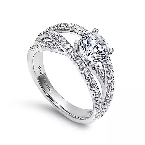 Gabriel & Co. -  ER10204W44JJ Gabriel & Co. Engagement Ring Birmingham Jewelry