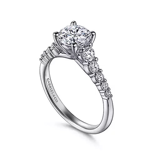 Gabriel & Co. - ER11757R6W44JJ Gabriel & Co. Engagement Ring Birmingham Jewelry