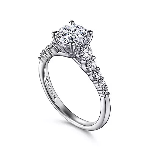 Gabriel & Co. - ER11757R6W44JJ Gabriel & Co. Engagement Ring Birmingham Jewelry 