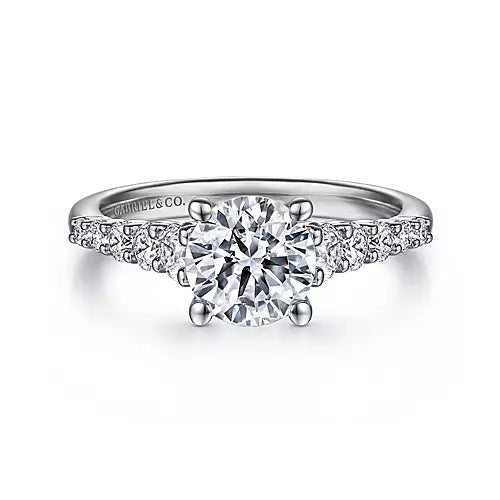 Gabriel & Co. - ER11757R6W44JJ Gabriel & Co. Engagement Ring Birmingham Jewelry