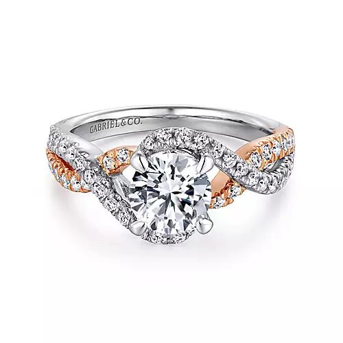 Gabriel & Co. -  ER12005R4T44JJ Gabriel & Co. Engagement Ring Birmingham Jewelry