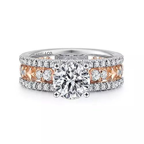 Gabriel & Co. -  ER12192R4T83JJ Gabriel & Co. Engagement Ring Birmingham Jewelry