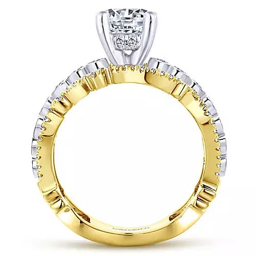 Gabriel & Co. -  ER12194R4M83JJ Gabriel & Co. Engagement Ring Birmingham Jewelry
