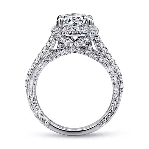 Gabriel & Co. -  ER12237R6W83JJ Gabriel & Co. Engagement Ring Birmingham Jewelry