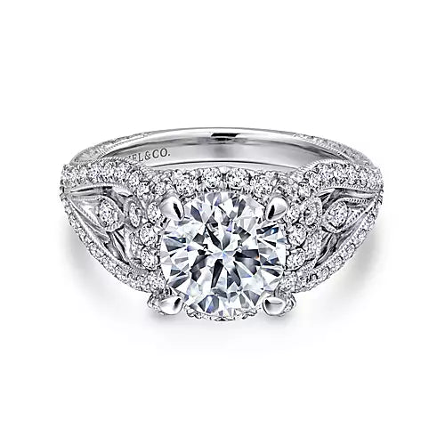 Gabriel & Co. -  ER12237R6W83JJ Gabriel & Co. Engagement Ring Birmingham Jewelry