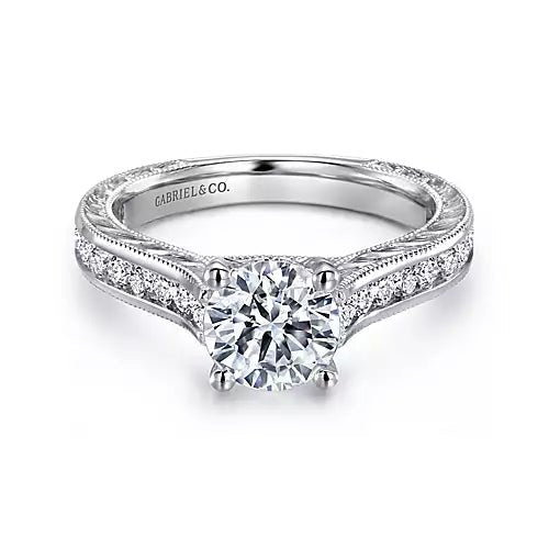 Gabriel & Co. -  ER12304R4W44JJ Gabriel & Co. Engagement Ring Birmingham Jewelry