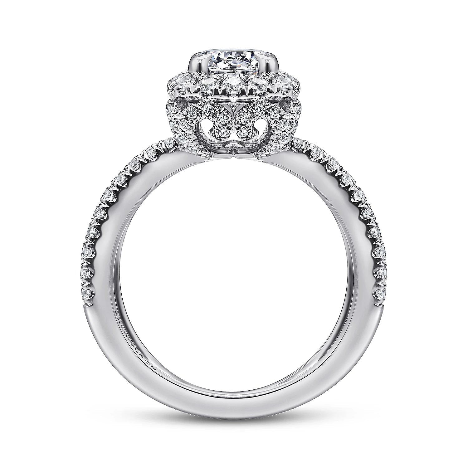 Gabriel & Co. -  ER12587R4W44JJ Gabriel & Co. Engagement Ring Birmingham Jewelry